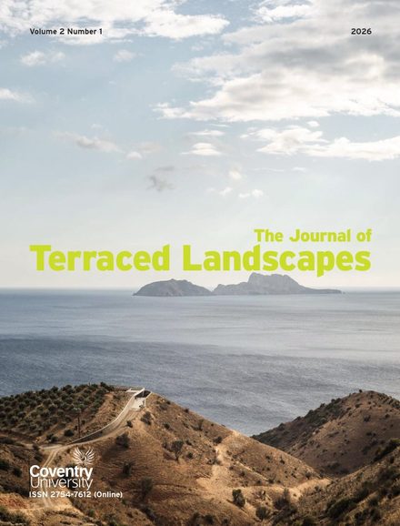 Cover of The Journal of Terraced Landscapes Volume 2, Number 1